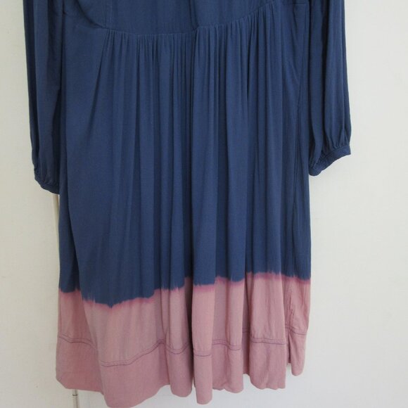 Anthropologie Holding Horses Dress - Flowy - Dip Dye - Bead and tassel - Picture 9 of 15